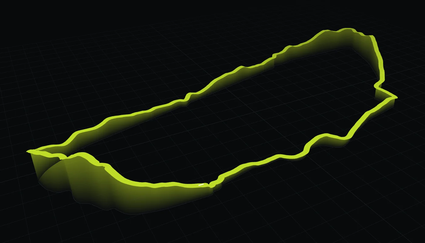 Le Mans (Circuit de la Sarthe) in 3D